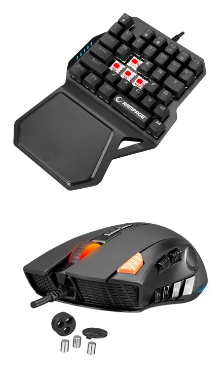 Klavye Mouse Konsol Seti - Konsol Göre Ayarlı